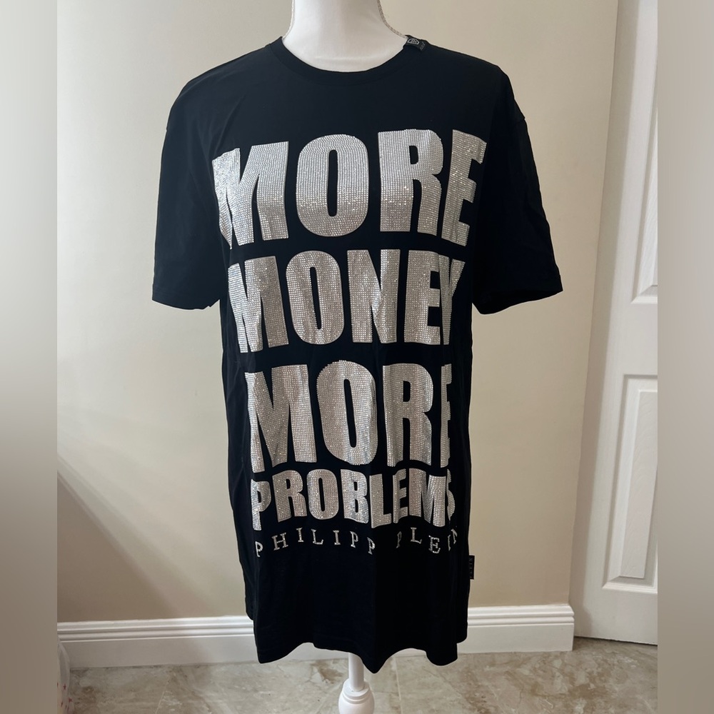 Philipp Plein Tshirt  with rhinestones